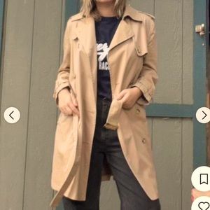 Lauren Ralph Lauren Double Breasted Trench